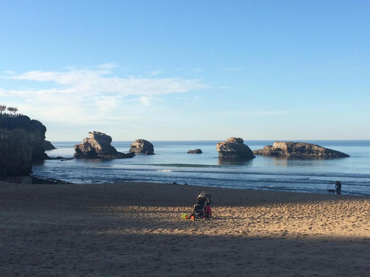 L'Ocean A Perte De Vue, La Grande Plage A Vos Pieds Biarritz Eksteriør billede