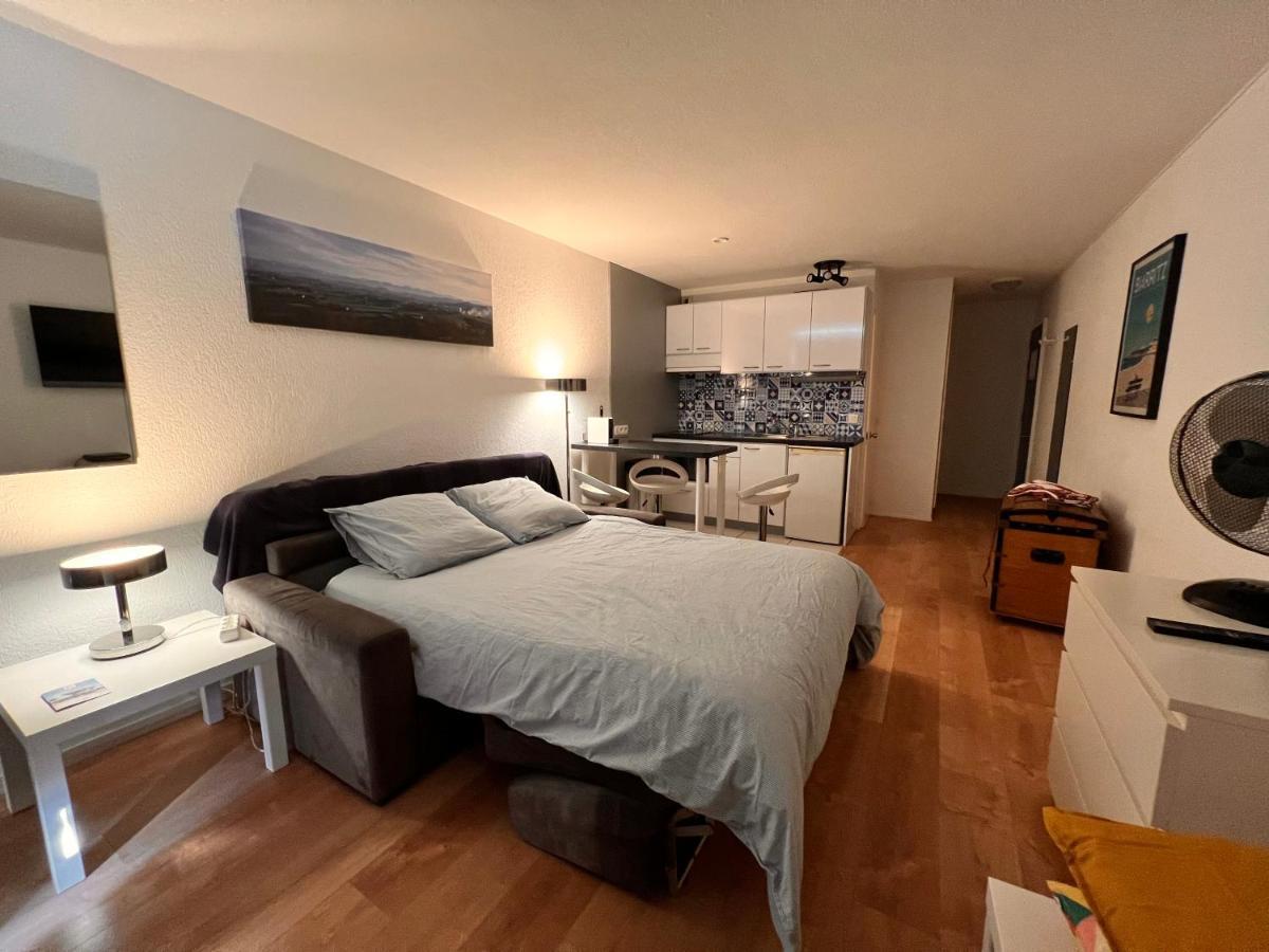 L'Ocean A Perte De Vue, La Grande Plage A Vos Pieds Biarritz Eksteriør billede